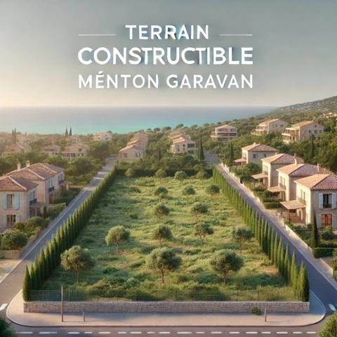 Terrain à vendre à MENTON (06) 380 m2