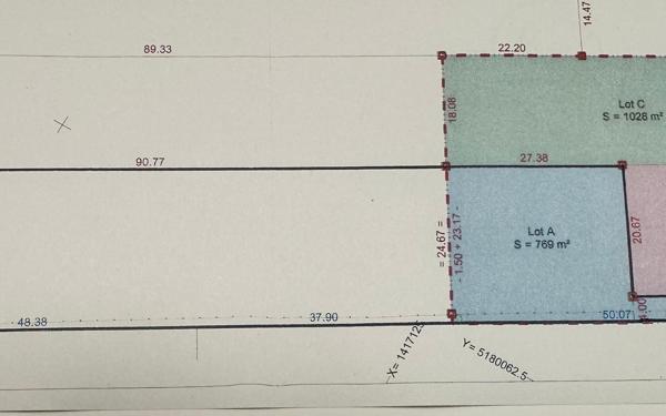 Terrain à vendre    Saintes