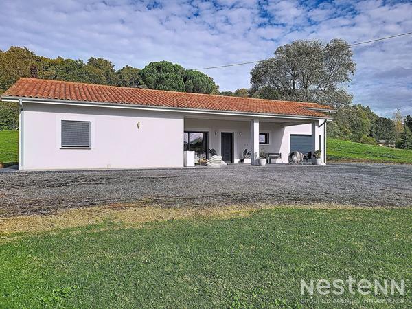 A Vendre Maison Contemporaine construite en 2020 de 122 m² avec garage et jardin à Eauze