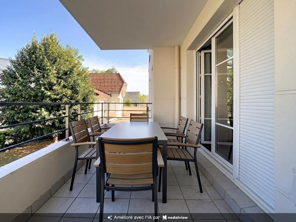 Appartement 3 pièces 54 m² terrasse 10 m²