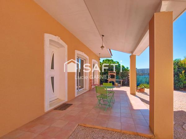 Maison 6 pièces de 138 m² avec hangar professionnel de 128 m² sur 1244 m² de parcelle