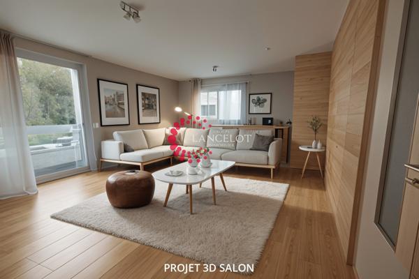 APPARTEMENT 2P DE 63 M2 PROCHE TOUTES COMMODITES