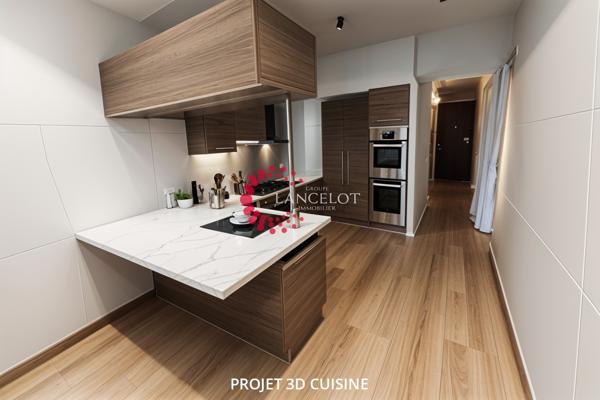 APPARTEMENT 2P DE 63 M2 PROCHE TOUTES COMMODITES
