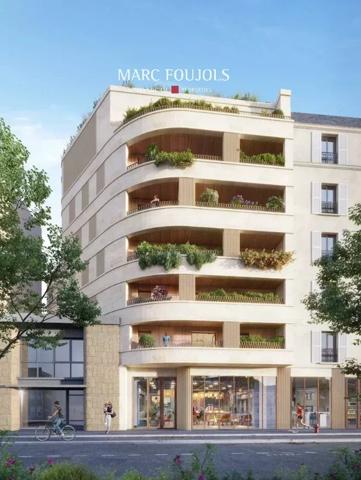 PARIS 15EME – superbe duplex neuf 5 pièces avec toiture terrasse, vue tour Eiffel et plancher rafraichissant