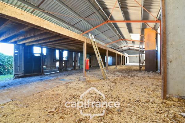 Maison à vendre  COURCELLES (17), 140m²habitables, 7 pièces sur 4800m² de terrain avec nombreuses dépendances