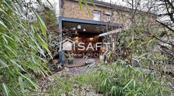 Maison de 145m²  7 pièces avec garage et jardin