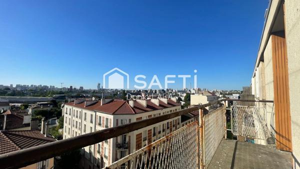 2 balcons et RER C à 3 min à pied