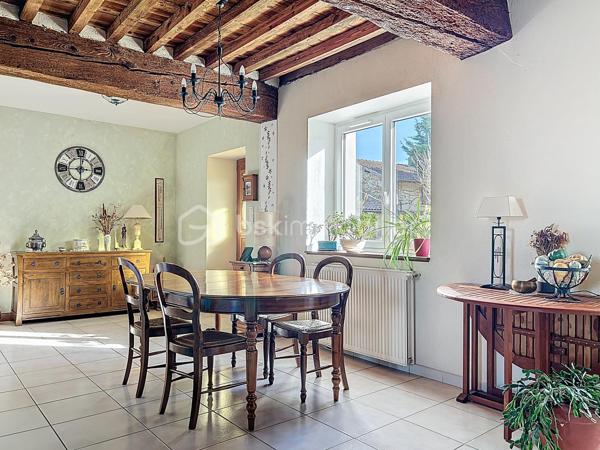 Exclusivité BSK IMMOBILIER – Montluel, Cordieux proche de toutes commodités et commerces

Laissez-vous séduire par ce magnifique corps de ferme entièrement réaménagé, offrant 300,14 m² habitables sur un terrain plat et arboré de 1892 m², sans vis-à-vis.
Alliant le charme de l’ancien au confort contemporain, cette propriété se distingue par ses volumes généreux, ses espaces ouverts et ses pièces baignées de lumière.

Au rez-de-chaussée :
Vous découvrirez une superbe pièce de vie d’environ 75 m² comprenant un hall d’entrée, un vaste salon/salle à manger ainsi qu’une cuisine équipée avec électroménager de qualité.
Une belle chambre, une salle d'eau et un wc séparé.
Une buanderie et un cellier complètent cet espace fonctionnel.
Vous trouverez également une grande salle de jeux avec rangements, pouvant aisément faire office de chambre selon vos besoins.
De nombreux rangements sont présents à ce niveau.

À l’étage :
L’espace nuit se compose de cinq belles chambres aux surfaces confortables :
23,26 m² – 19,96 m² – 15,03 m² – 14,77 m² et 15,72 m². Vous disposerez également de deux salles de bains et de deux WC .
Les chambres sont équipées de dressings, offrant un confort optimal.

Ce corps de ferme offre de multiples possibilités : grande famille, résidence secondaire, projet de chambres d’hôtes ou activité indépendante.
Les espaces ont été pensés pour le confort au quotidien et chaque pièce bénéficie d’une belle luminosité grâce aux nombreuses ouvertures.

À l’extérieur : 
Le cadre est tout aussi agréable et propose des prestations de qualité :
Un appentis de plus de 20 m², idéal pour partager des repas conviviaux en extérieur
Un spacieux garage avec carport accolé
Un atelier de bricolage
Un authentique four abrité de 11 m², parfait pour les amateurs de cuisine traditionnelle
Un terrain plat, arboré et sans vis-à-vis
Un véritable espace extérieur propice aux repas en famille et aux moments de détente.

Un bien rare, offrant espace et qualité de vie dans un environnement privilégié.
N’hésitez pas à me contacter pour plus d’informations ou pour organiser une visite !