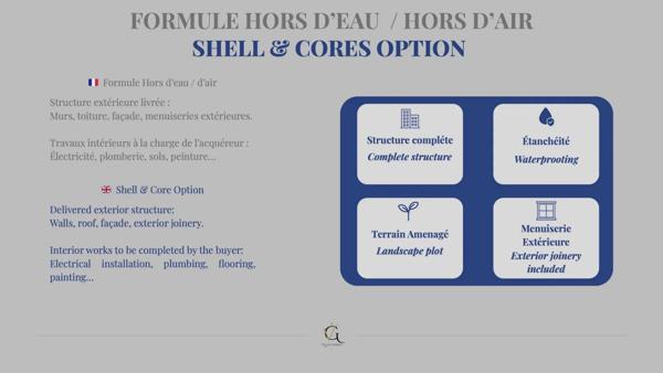 VILLA - GORBIO -133m2 - TERRAIN - PARKING - PISCINE
