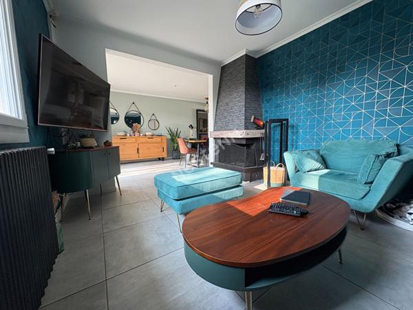 Maison familiale de plain-pied - 4 chambres - jardin - garage - cave