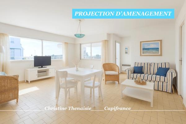 Maison à vendre 8 pièces VUE MER et PORT, Garage, à 5OO m. de la plage de Boisvinet SAINT GILLES CROIX DE VIE (85)