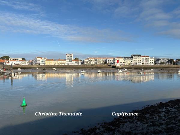 Maison à vendre 8 pièces VUE MER et PORT, Garage, à 5OO m. de la plage de Boisvinet SAINT GILLES CROIX DE VIE (85)