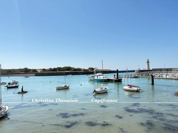 Maison à vendre 8 pièces VUE MER et PORT, Garage, à 5OO m. de la plage de Boisvinet SAINT GILLES CROIX DE VIE (85)