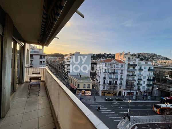Nice - Boulevard Gambetta | 2 pièces en étage élevé