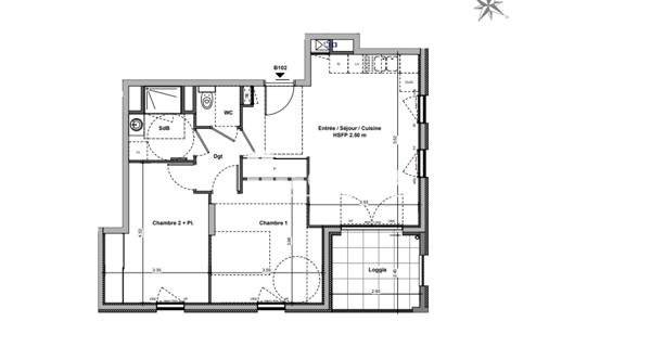 À vendre Appartement 3 pièces 61 m² - Rillieux-la-pape 69140