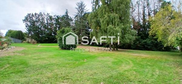 Terrain constructible 860m2