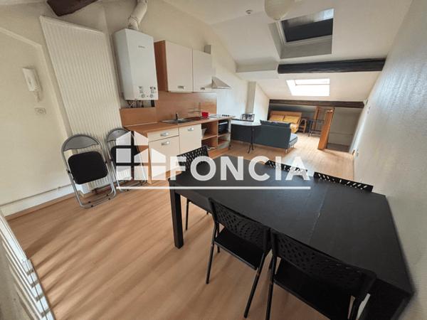 Location Appartement meublé 2 pièces 41.94 m² - 29 RUE DES CARMES Nancy 54000