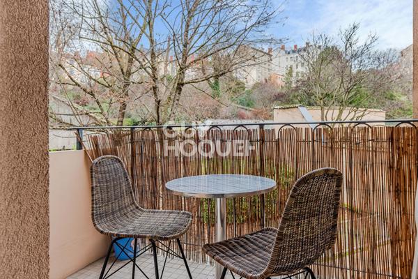 Appartement 2 chambres balcon vue sur jardin- une cave