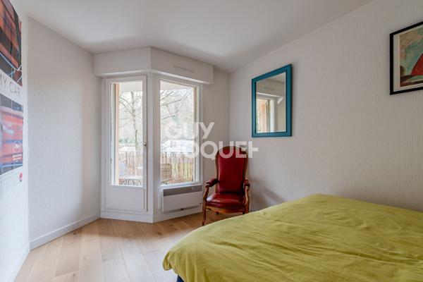 Appartement 2 chambres balcon vue sur jardin- une cave