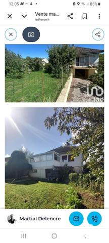 Maison à vendre 4 pièces 85 m² Saint-Martin-du-Tertre