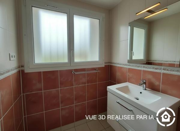 Maison plain-pied - 2 chambres - véranda