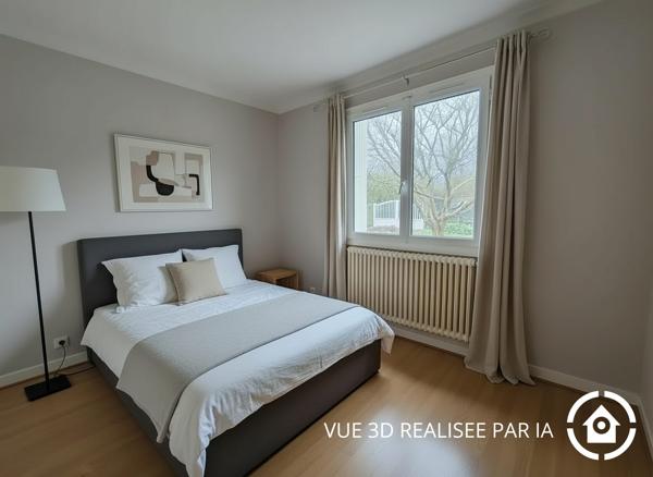 Maison plain-pied - 2 chambres - véranda