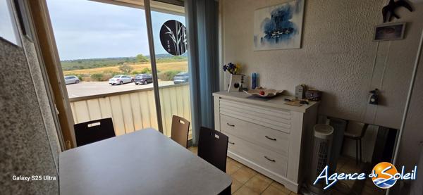 Appartement à Saint-Pierre-la-Mer BEAU T2 RENOVE VUE DEGAGEE PLACE DE PARKING