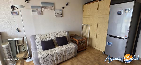 Appartement à Saint-Pierre-la-Mer BEAU T2 RENOVE VUE DEGAGEE PLACE DE PARKING