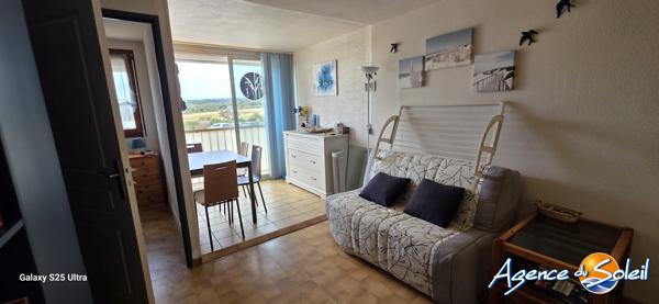 Appartement à Saint-Pierre-la-Mer BEAU T2 RENOVE VUE DEGAGEE PLACE DE PARKING