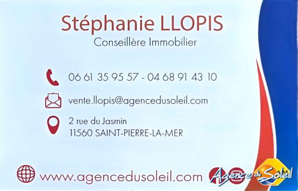 Appartement à Saint-Pierre-la-Mer BEAU T2 RENOVE VUE DEGAGEE PLACE DE PARKING