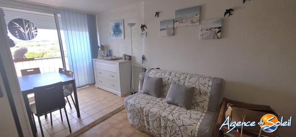 Appartement à Saint-Pierre-la-Mer BEAU T2 RENOVE VUE DEGAGEE PLACE DE PARKING