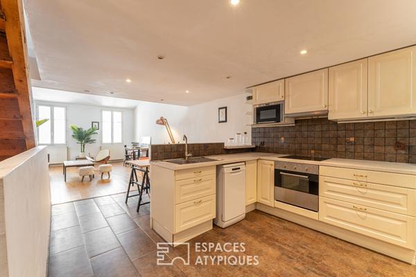 Maison-atelier au coeur du Panier – Volumes et esprit loft