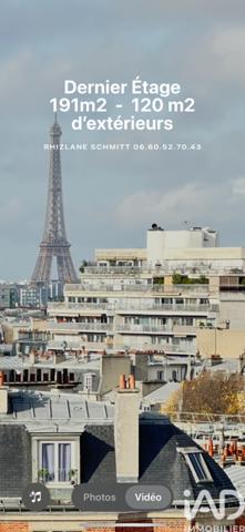 Appartement à vendre 8 pièces 230 m² Paris 14