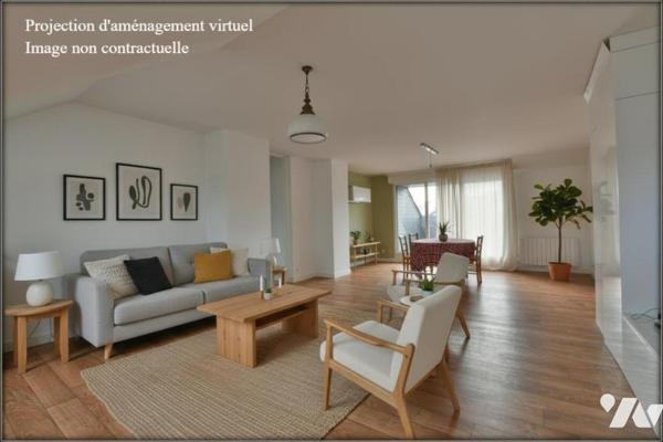 GRAND APPARTEMENT DE TYPE 3 PACE CENTRE ASCENSEUR GARAGE TERRASSE