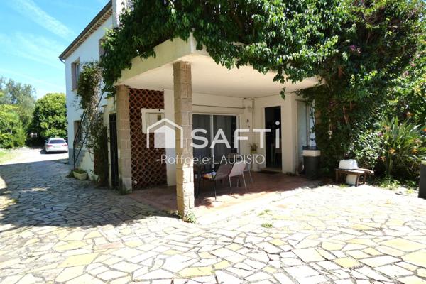 À 6 min des plages, villa 3 logements à Boulouris