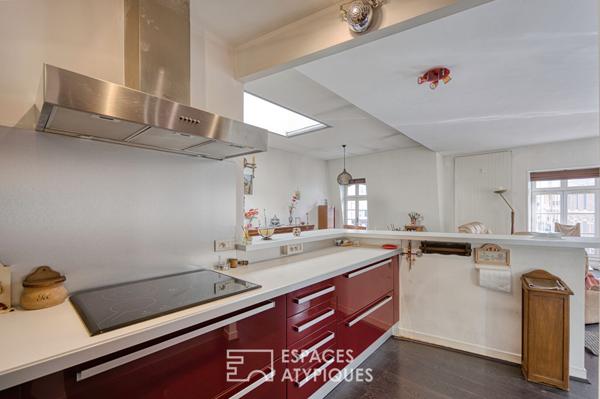 Duplex au sein d’un hôtel particulier du XVIIIème siècle