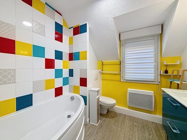 Maison Hennebont 3 chambres, avec garage et terrasse. 73 m2