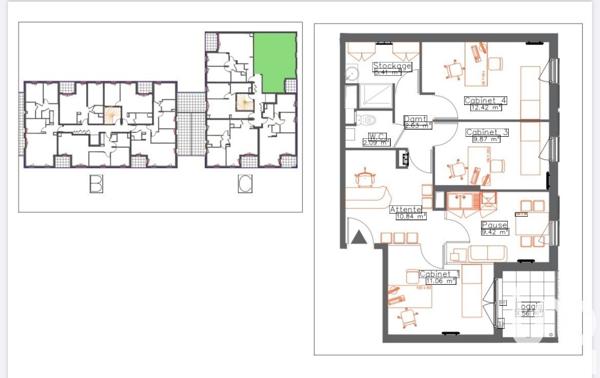 Appartement à vendre 3 pièces 64 m² Villefranche-sur-Saône