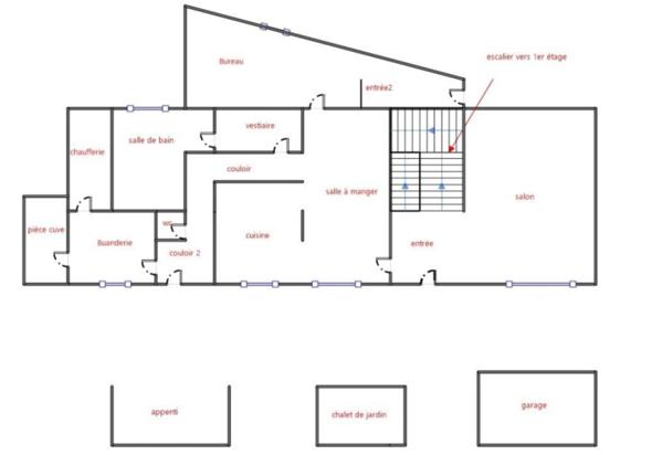 LONGERE 160 m² 4 CH GARAGE JARDIN EXPO SUD