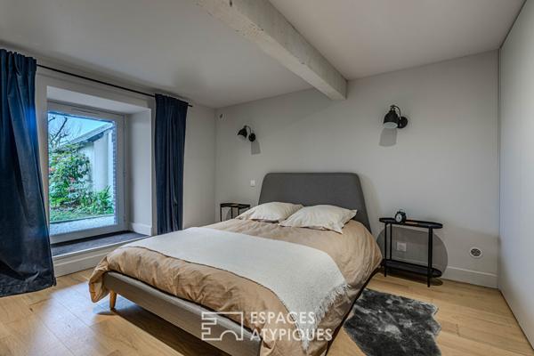 Maison bourgeoise vue Loire