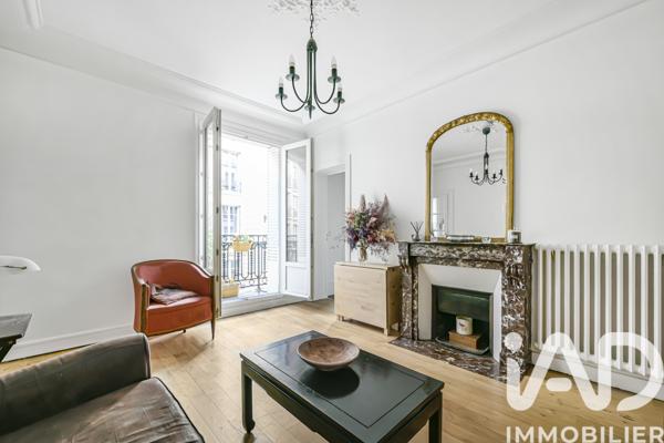 Appartement à vendre 3 pièces 55 m² Paris 17