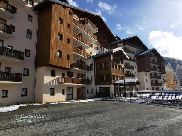 Valfréjus en bordure de piste, bel appartement 3P avec parking privatif pleine propriété