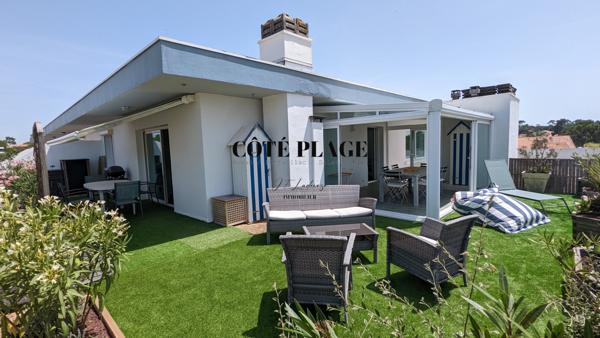 Saint-Palais-sur-Mer (17420) Aperçu océan - Appartement T3 de 67m2 centre-ville de Saint Palais - prix de vente 451500€ HAI