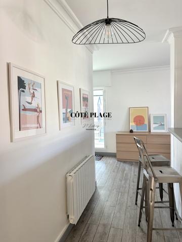 Saint-Palais-sur-Mer (17420) Aperçu océan - Appartement T3 de 67m2 centre-ville de Saint Palais - prix de vente 451500€ HAI