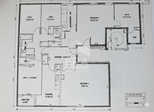 Appartement Levallois Perret 6 pièce(s) 150 m2