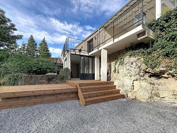 Charmante maison de ville à Barbaste - 3 pièces, 74 m², jardin, garage et terrasses