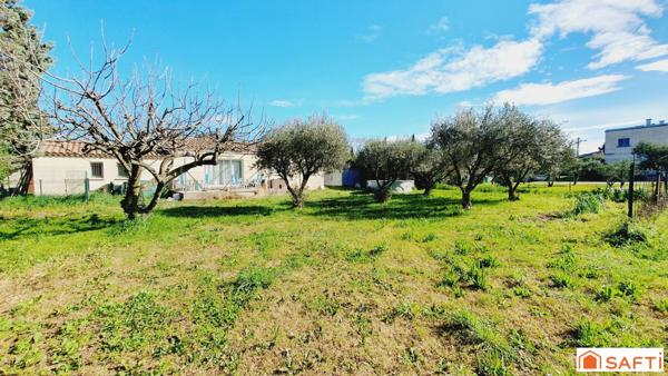 Maison plain-pied - 3 chambres - dépendance - jardin clôt