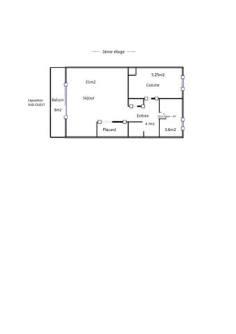 Appartement à vendre 1 pièce 34 m² Saint-Maur-des-Fossés