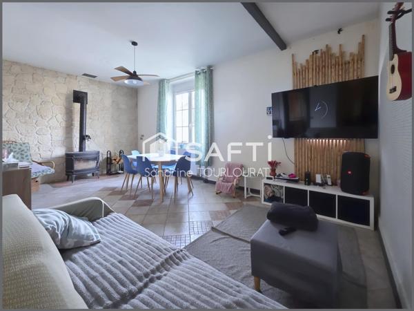 Ensemble immobilier maison et local