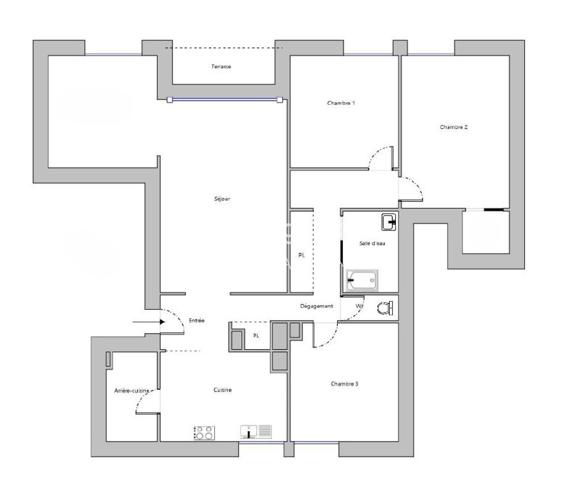 Appartement à FREJUS, 83600 - 5 pièces 90m²